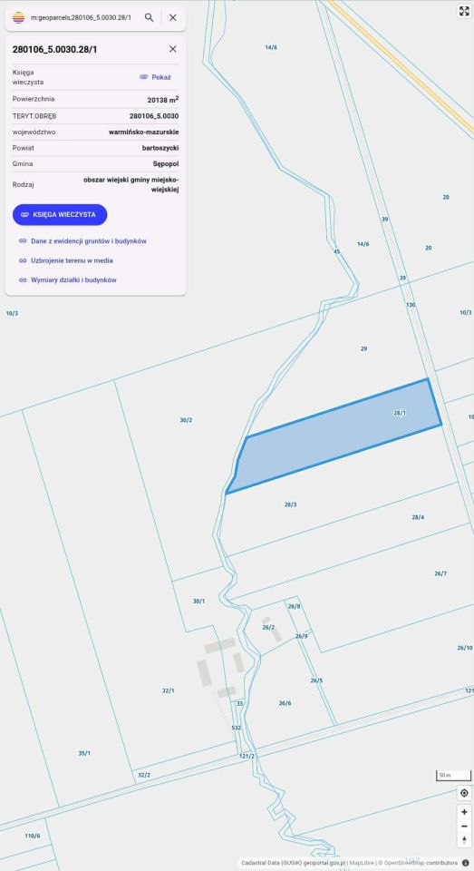 Działka rolna Smolanka. Zdjęcie 2