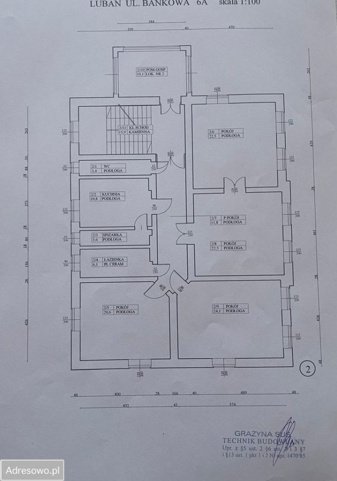 Mieszkanie 4-pokojowe Lubań Centrum. Zdjęcie 12
