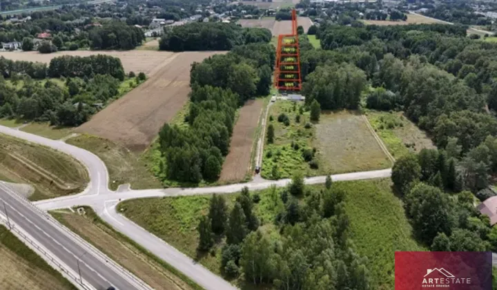 Działka budowlana Rąbień, ul. Mokra