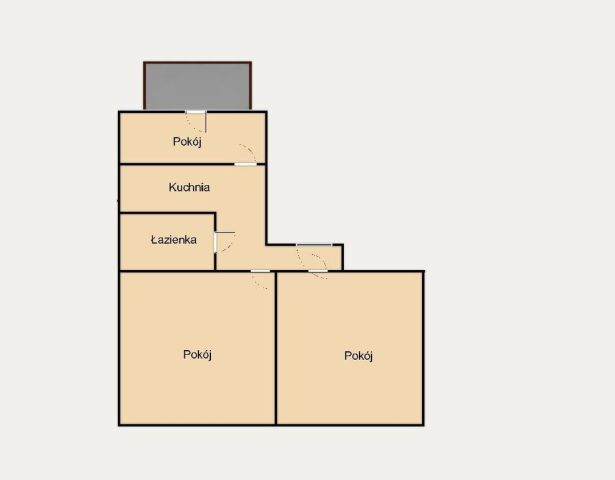 Mieszkanie 3-pokojowe Kraków, ul. Stanisława Konarskiego. Zdjęcie 11