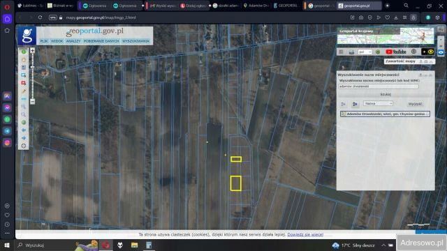 Działka rolna Adamów Drwalewski. Zdjęcie 1