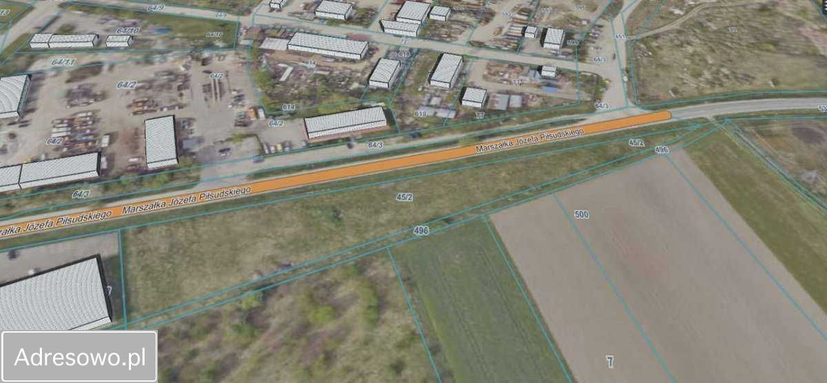 Działka inwestycyjna Nysa, ul. Marszałka Józefa Piłsudskiego. Zdjęcie 4
