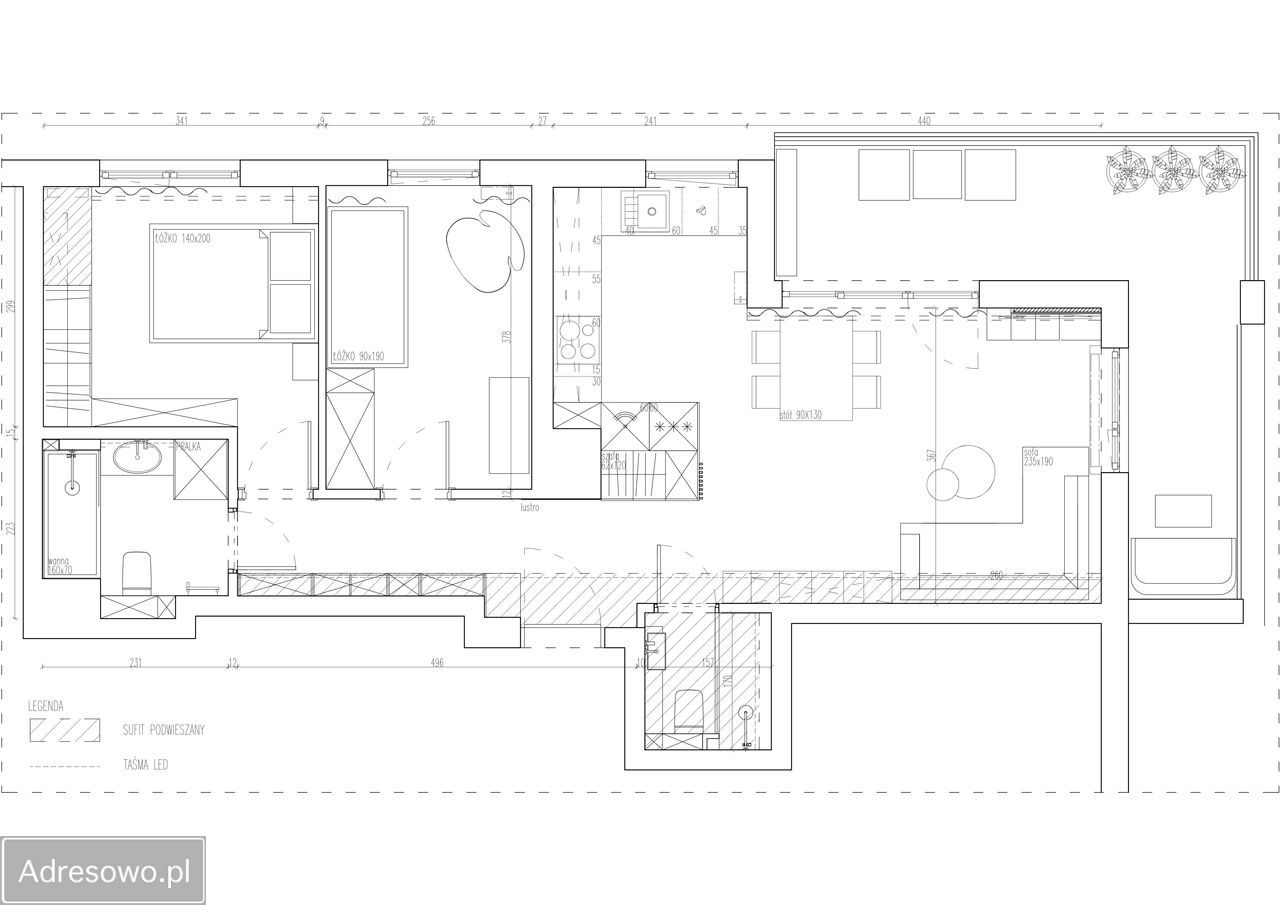 Mieszkanie 3-pokojowe Warszawa Ursynów, ul. Kłobucka. Zdjęcie 13