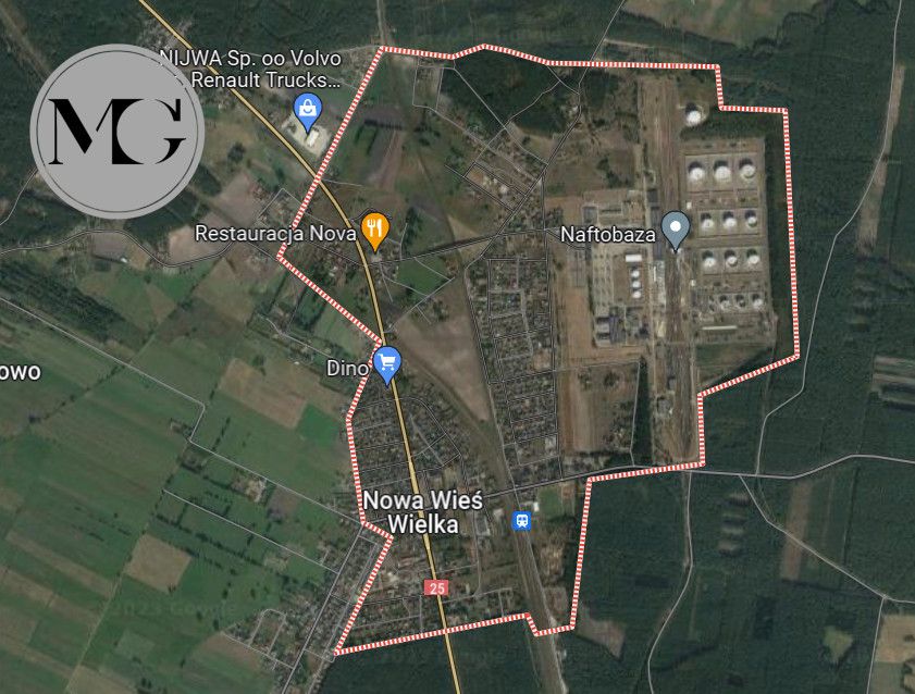 Działka budowlana Nowa Wieś Wielka. Zdjęcie 2