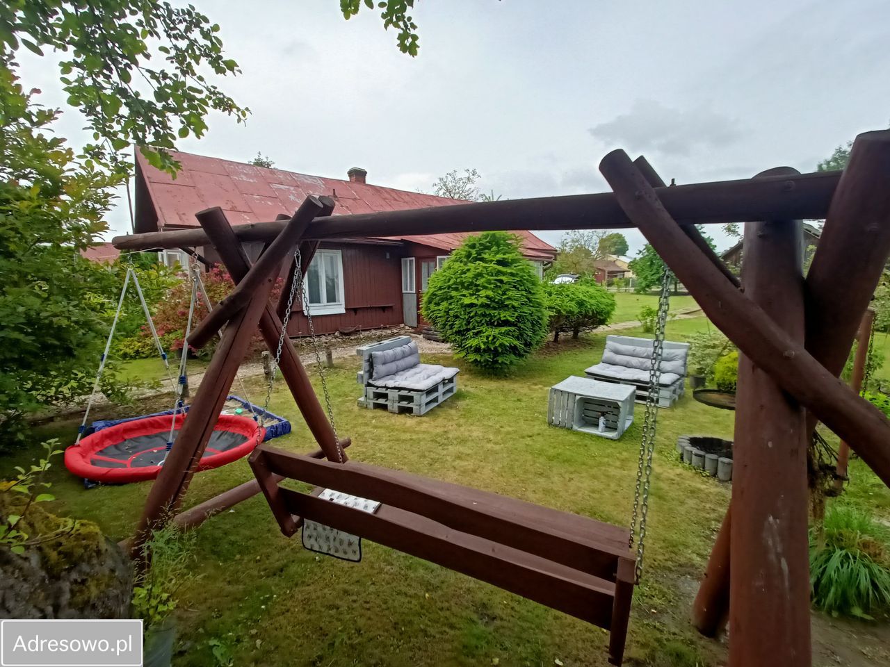 dom wolnostojący, 2 pokoje Borchów. Zdjęcie 1