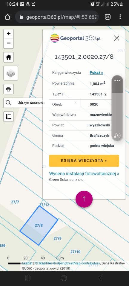 Działka rekreacyjna Udrzyn, ul. Sosnowa. Zdjęcie 5