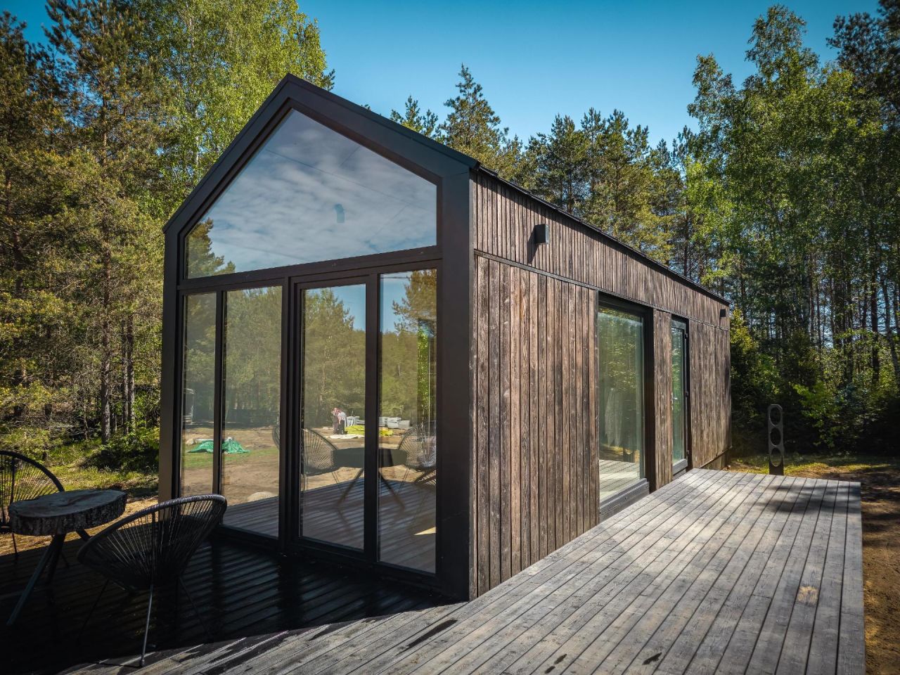 dom letniskowy, 2 pokoje Skorzewo. Zdjęcie 17