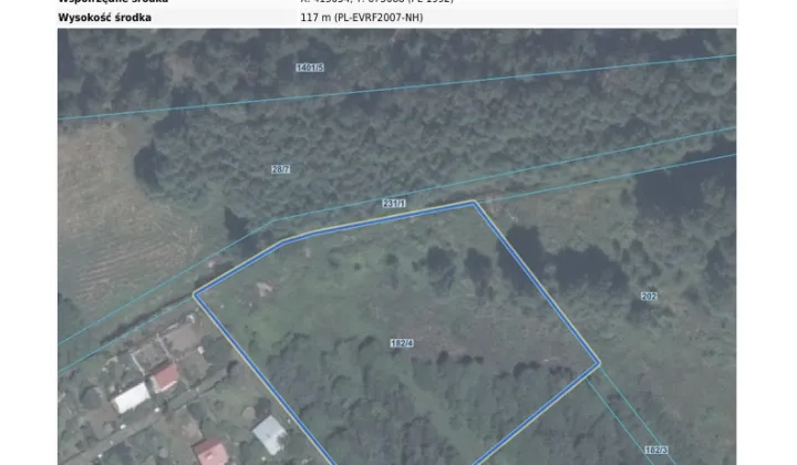 Działka rolna Aleksandrówka, ul. Serdeczna