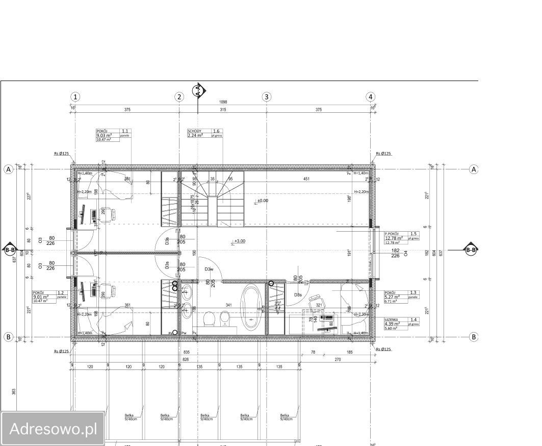 dom wolnostojący, 5 pokoi Bielsko-Biała Stare Bielsko, ul. Poligonowa. Zdjęcie 10