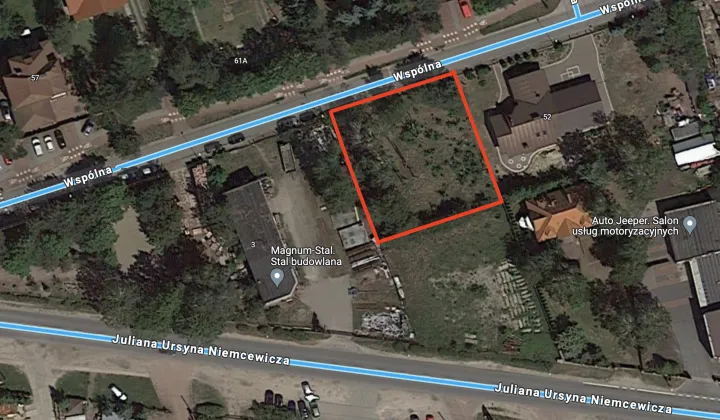 Działka budowlana Warszawa Wesoła, ul. Wspólna