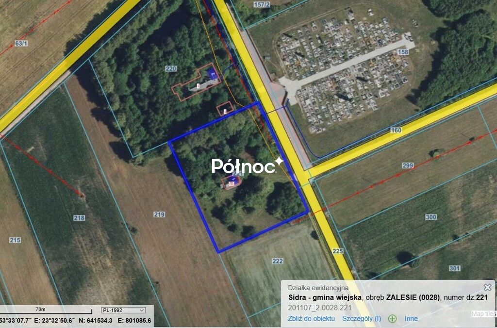 dom wolnostojący, 2 pokoje Zalesie. Zdjęcie 13