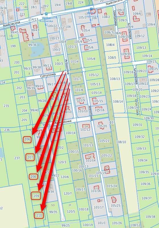 Działka budowlana Wólka Kosowska. Zdjęcie 3