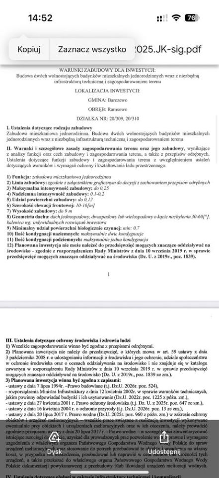 Działka rolno-budowlana Ramsowo. Zdjęcie 4