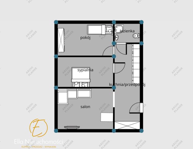 Mieszkanie 3-pokojowe Legnica, ul. Wjazdowa. Zdjęcie 14