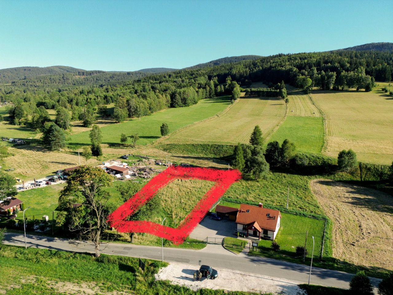 Działka budowlana Stary Gierałtów. Zdjęcie 4