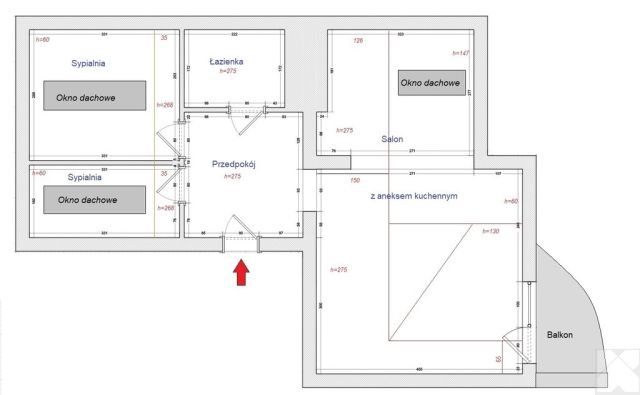 Mieszkanie 3-pokojowe Ostrów. Zdjęcie 18