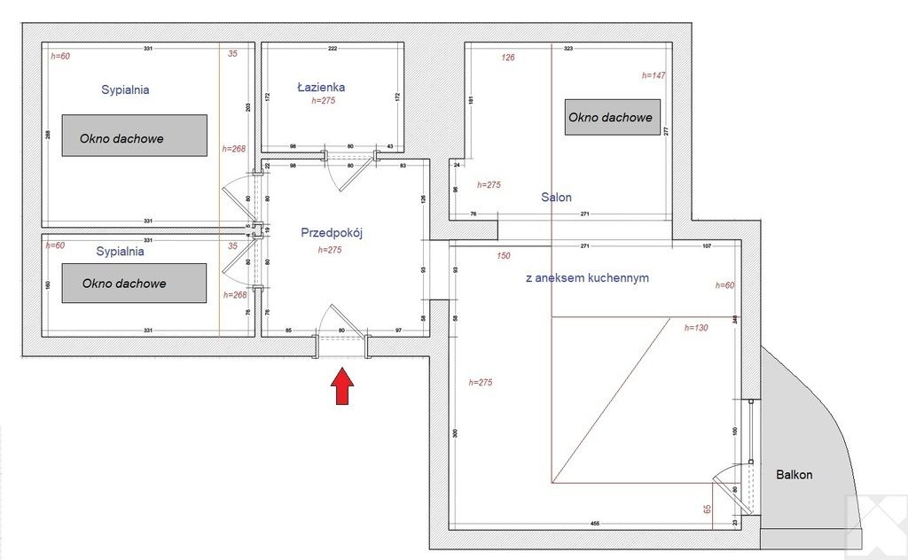 Mieszkanie 3-pokojowe Ostrów. Zdjęcie 18
