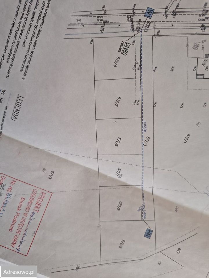 Działka budowlana Dubiażyn. Zdjęcie 1