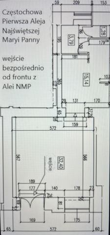 Lokal Częstochowa Centrum, al. Aleja Najświętszej Maryi Panny. Zdjęcie 1