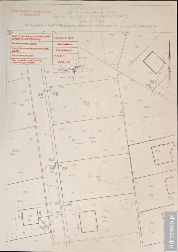 Działka budowlana Połchowo, ul. Szkolna. Zdjęcie 7