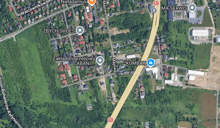 Działka budowlana Częstochowa Błeszno, ul. Majowa