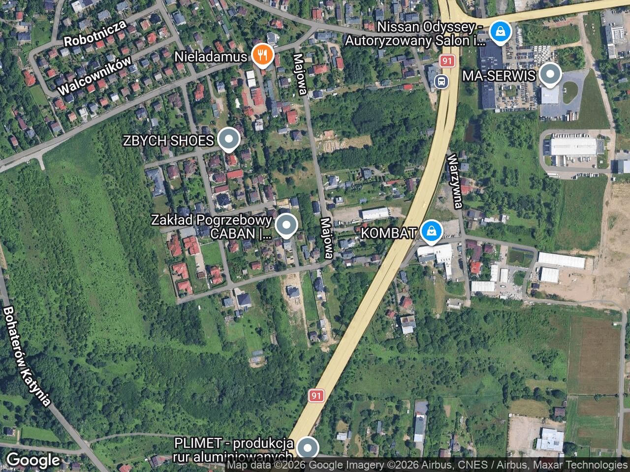 Działka budowlana Częstochowa Błeszno, ul. Majowa. Zdjęcie 1