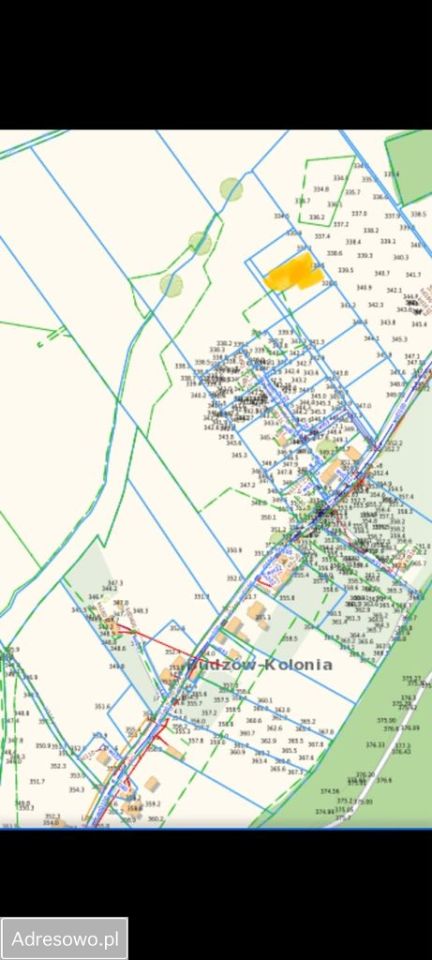 Działka budowlana Budzów Budzów-Kolonia. Zdjęcie 5