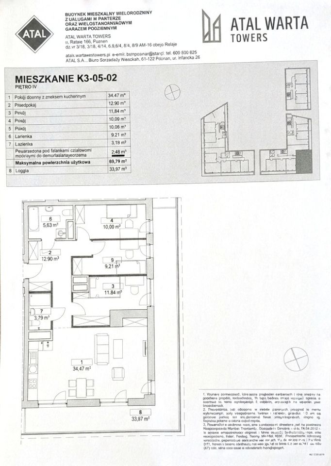 Mieszkanie 4-pokojowe Poznań Rataje, ul. Rataje. Zdjęcie 19