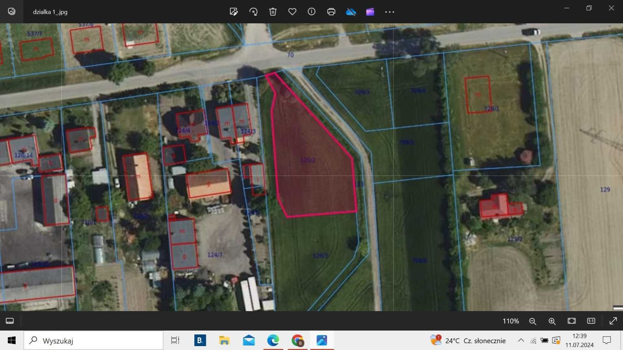 Działka budowlana Sadki, ul. Bohaterów. Zdjęcie 3