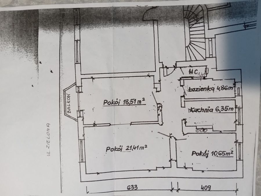 Mieszkanie 3-pokojowe Gdańsk Dolne Miasto, ul. Zielona. Zdjęcie 19