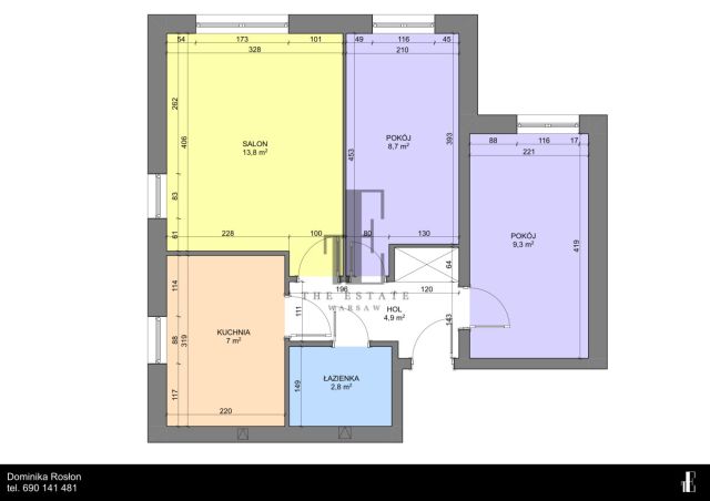 Mieszkanie 3-pokojowe Piastów, ul. ks. Ignacego Skorupki. Zdjęcie 10