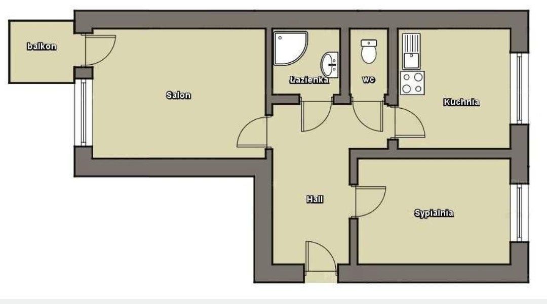 Mieszkanie 2-pokojowe Białystok Sienkiewicza, ul. Poleska. Zdjęcie 7