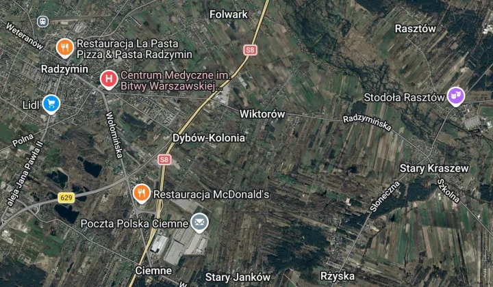 Działka budowlana Dybów-Kolonia, ul. Gajowa