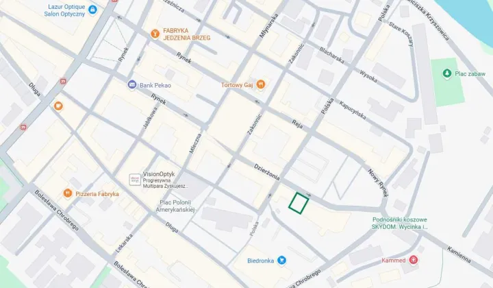 Działka budowlana Brzeg Centrum, ul. Dzierżonia