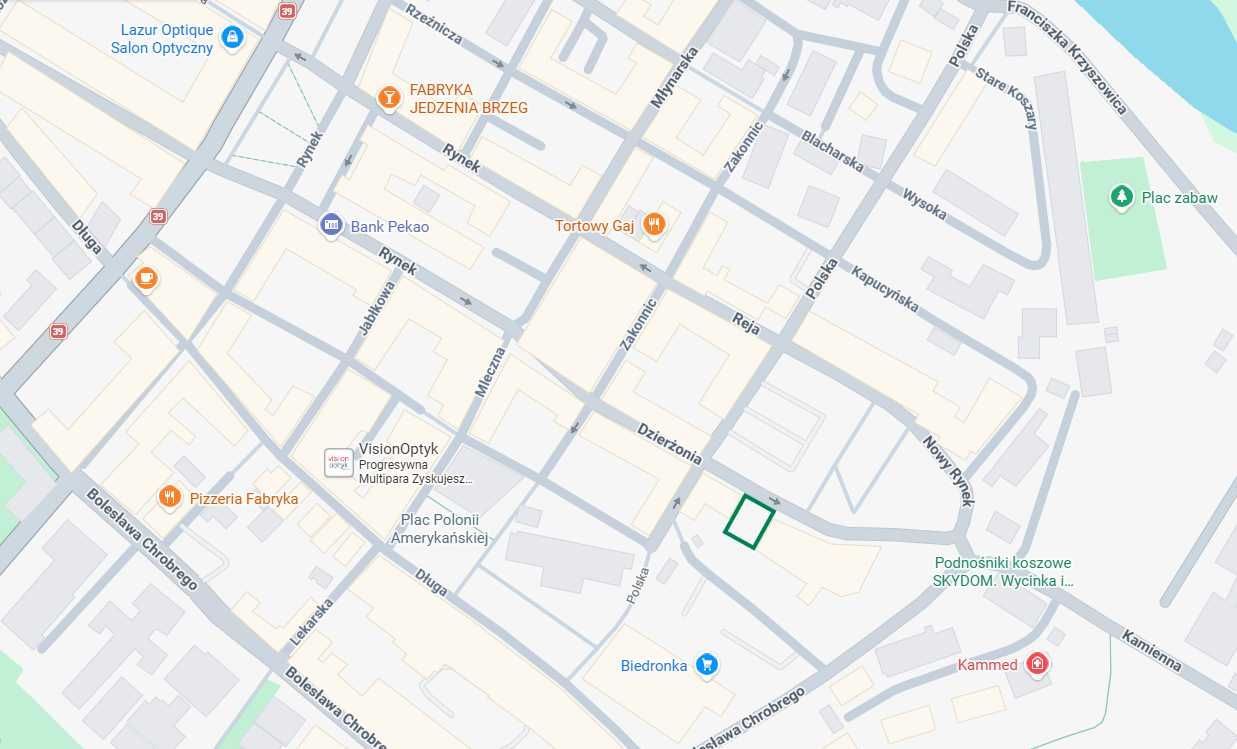 Działka budowlana Brzeg Centrum, ul. Dzierżonia. Zdjęcie 1
