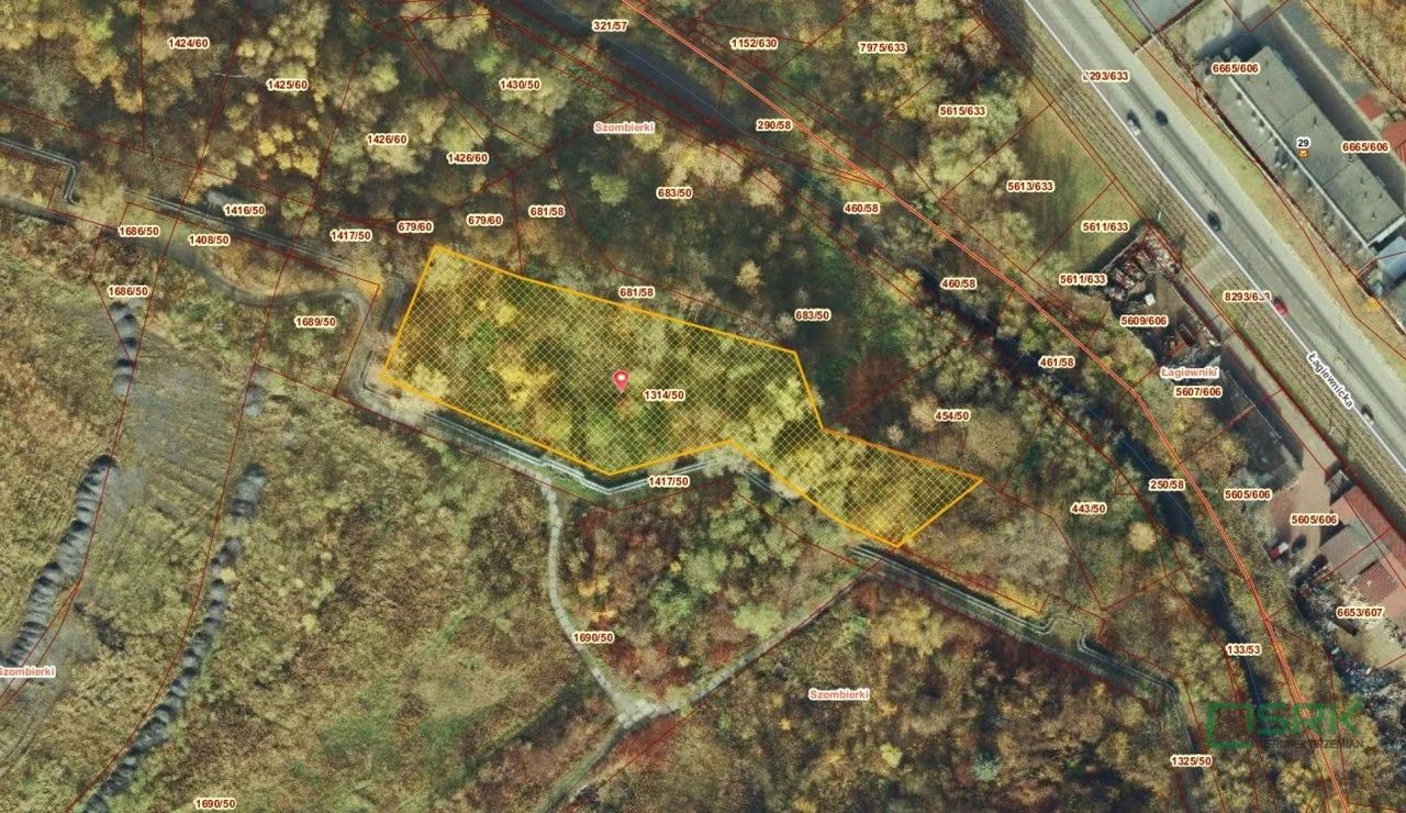 Działka budowlana Bytom, ul. Łagiewnicka. Zdjęcie 1