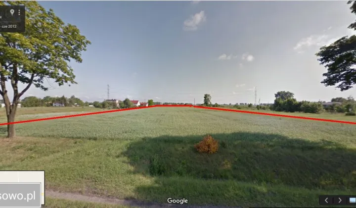 Działka inwestycyjna Spławie