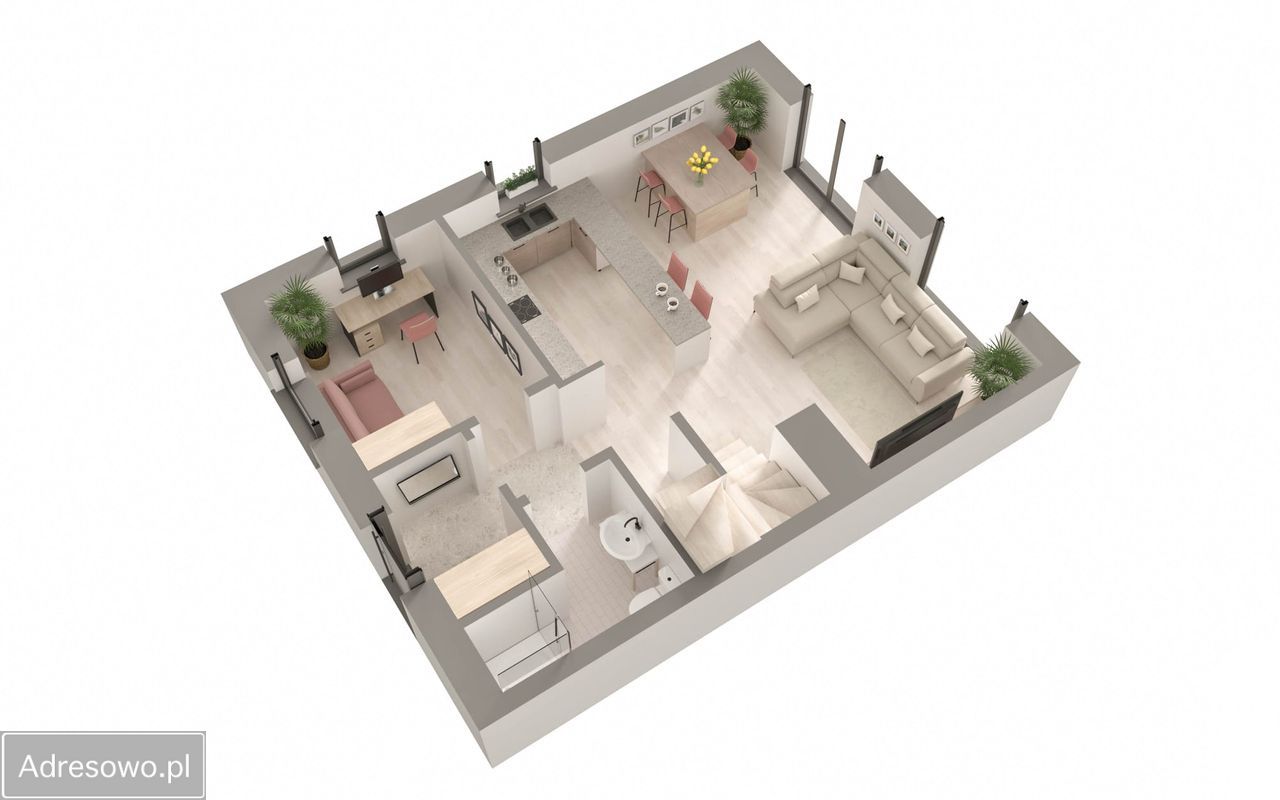 bliźniak, 4 pokoje Rzeszów Bzianka, ul. Dębicka. Zdjęcie 6