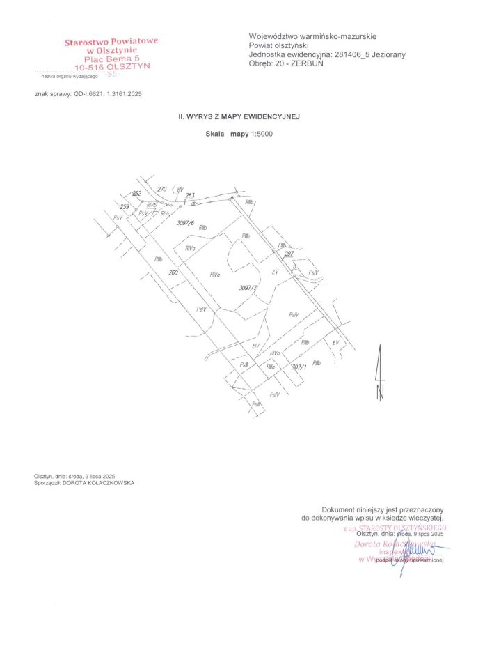 Działka rolna Zerbuń. Zdjęcie 6