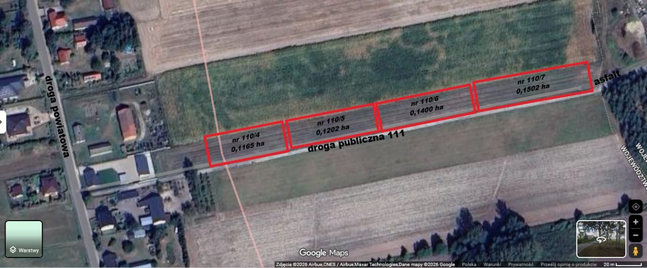 Działka budowlana Pająków. Zdjęcie 3