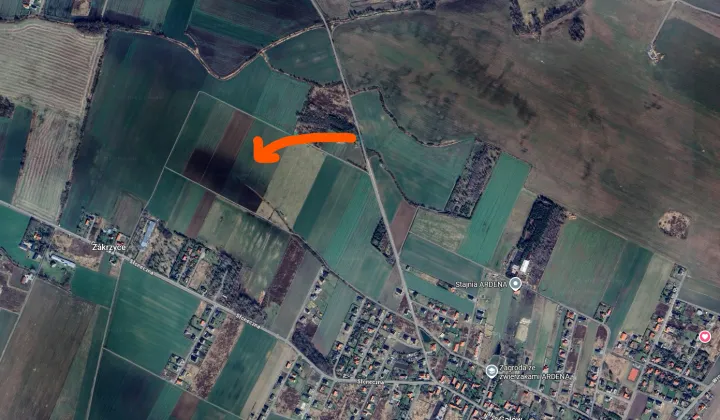 Działka rolna Gałów, ul. Wierzbowa