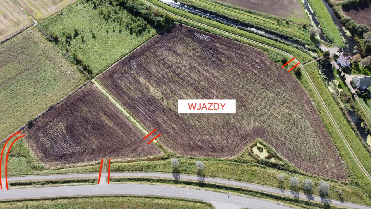 Działka inwestycyjna Cedry Małe. Zdjęcie 7