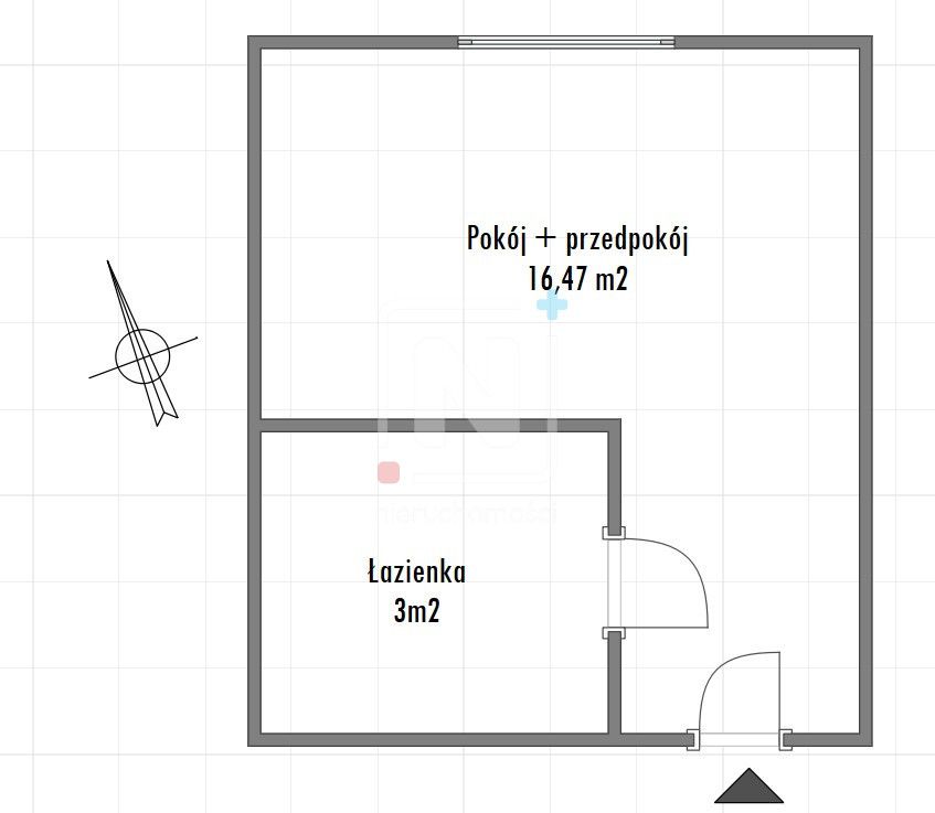 Mieszkanie 1-pokojowe Warszawa Praga-Południe, ul. Józefa Dwernickiego. Zdjęcie 5