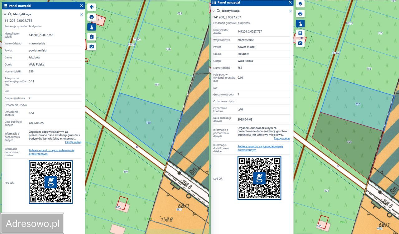 Działka leśna Wola Polska. Zdjęcie 2