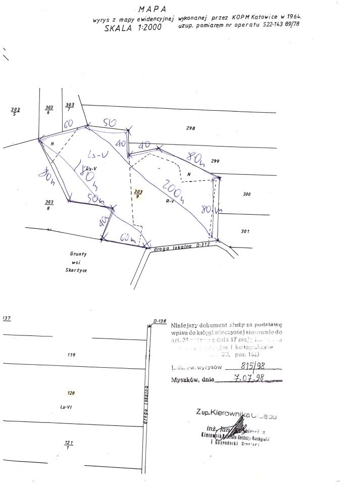Działka rekreacyjna Piaseczno. Zdjęcie 3