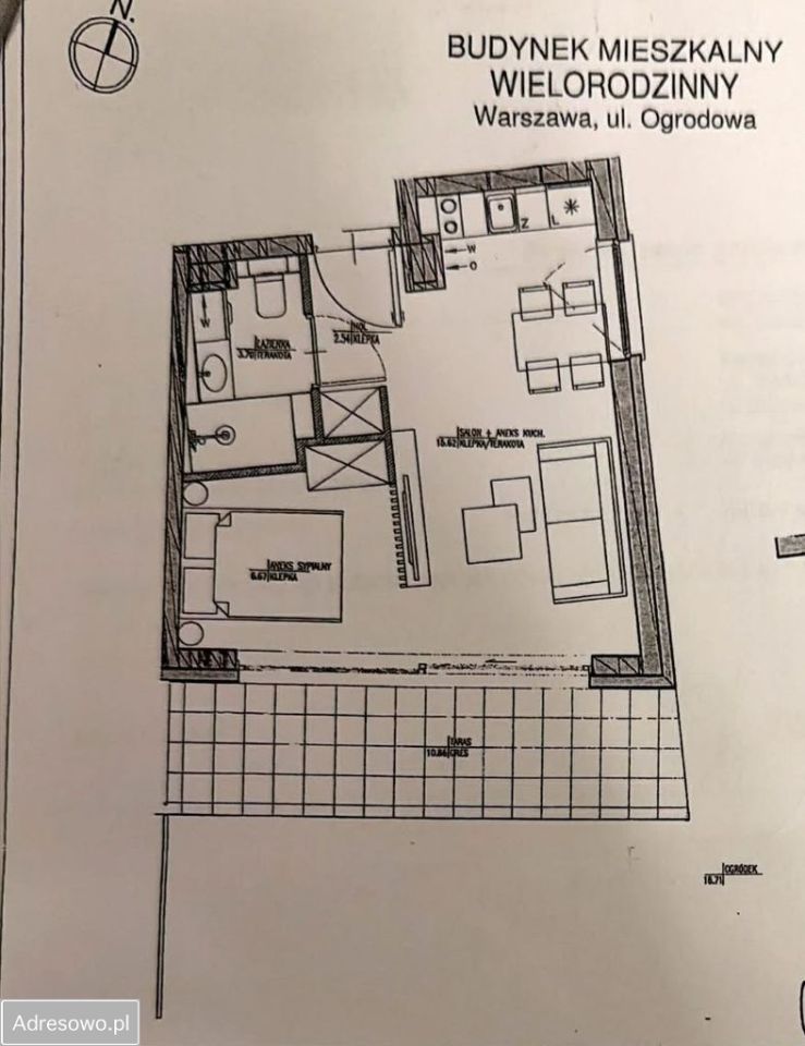 Mieszkanie 1-pokojowe Warszawa Mirów, ul. Ogrodowa. Zdjęcie 10