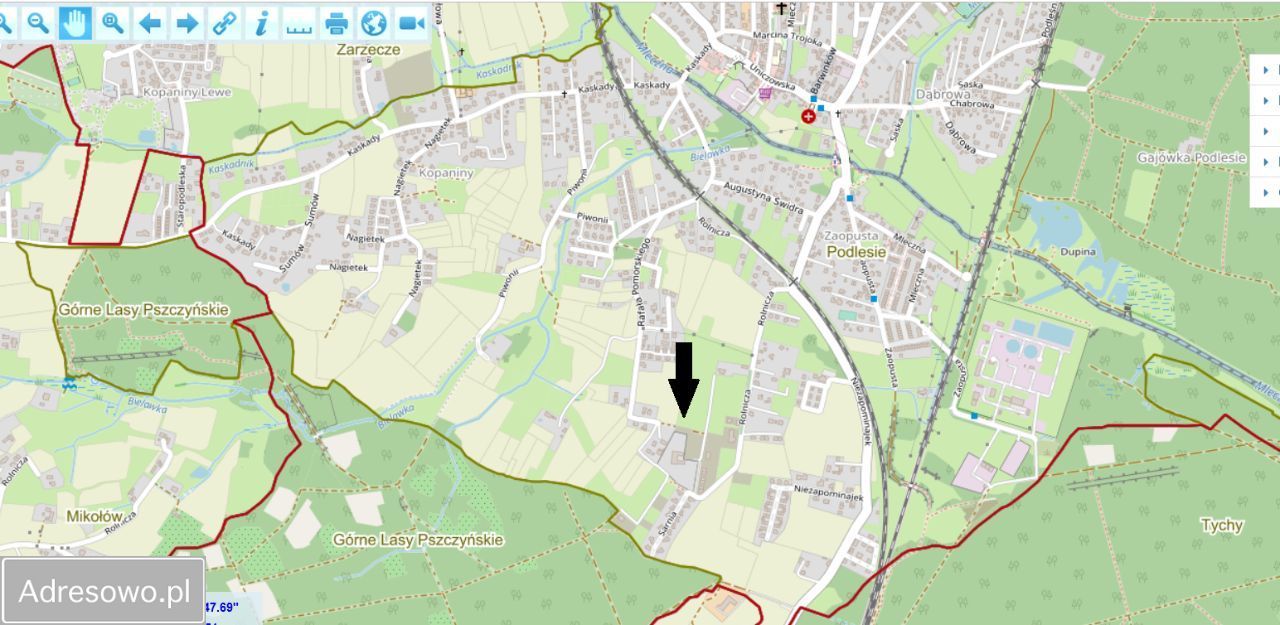 Działka budowlana Katowice Podlesie, ul. Rolnicza. Zdjęcie 2