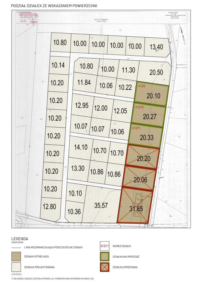 Działka budowlana Tymowa. Zdjęcie 2