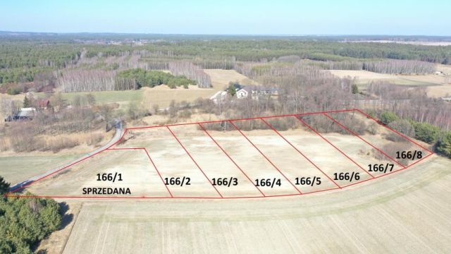 Działka rolno-budowlana Pstrągi-Gniewoty. Zdjęcie 1