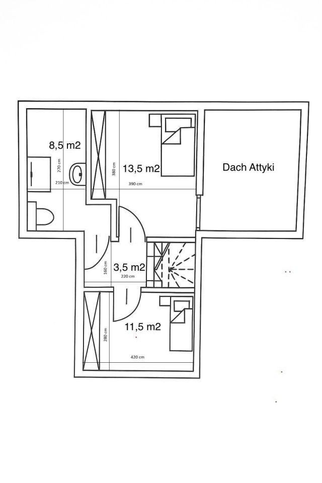 bliźniak, 4 pokoje Kraków Bieżanów, ul. Pod Pomnikiem. Zdjęcie 17